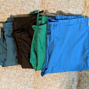 Set of 4 Scrub Pants